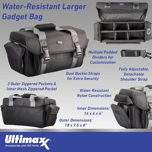 Ultimaxx Advanced FDR-AX43A UHD 4K Handycam Camcorder Bundle-يشمل: 128GB Extreme SDXC ، بطارية احتياطية ، حقيبة أدوات مقاومة للماء ، مجموعة مصباح LED فائقة السطوع وأكثر من ذلك بكثير (حزمة 26pc) in Kuwait