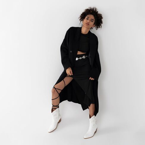 Karonairy Western Star Cowboy Booties للنساء الجوارب رعاة البقر المطرزة سحب على كعب منخفض in Kuwait