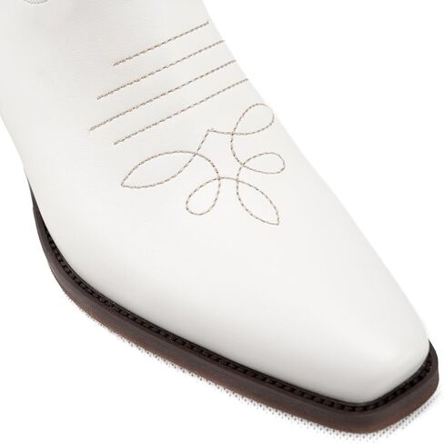 Karonairy Western Star Cowboy Booties للنساء الجوارب رعاة البقر المطرزة سحب على كعب منخفض in Kuwait