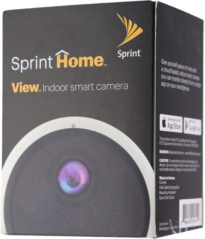 Sprint Home View Security Indoor HD Wi -Fi Camera - White (sprcam8510a) in Kuwait