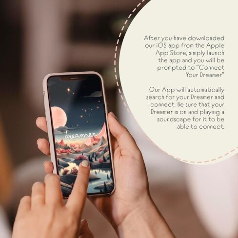 Dreamer Sound Machine - Portable Sleep Aid with Sleep-Promoting Frequencies, Baby Night Light & Custom Soundscapes for Babies & Kids - Sage in Saudi Arabia