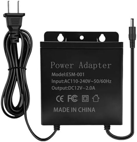 Security Camera Power Adapter, 3 Meter Power Line, US Camera Cord in Kuwait