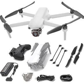 YueLi For Autel Robotics EVO Lite+ Drones with Camera 1''CMOS, F2.8-F11 Adjustable Aperture, 6K/30FPS Video,Bbstacle Avoidance, 40-minute Flight, Vertical Shooting 12KM Video Transmission (White)