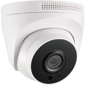 5MP POE IP Camera with Microphone,3.6mm Lens Dome Indoor Security Audio Camera,3 Array LED Infrared Night Vision P2P Remote View CCTV POE Camera H.265 (I3006-POE-Audio-HS-S)