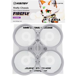 Universal Drone Propeller Guard for FIREFLY Collection,Mini Drone Propeller Protector Accessories, Lightweight,Easy Disassembly(White)