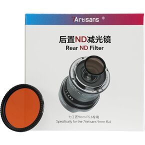 7artisans 34mmND64 Rear Filter Ultra Thin Multilayer High Definition Optical Glass Steel Alloy Frame Neutral Density Glass