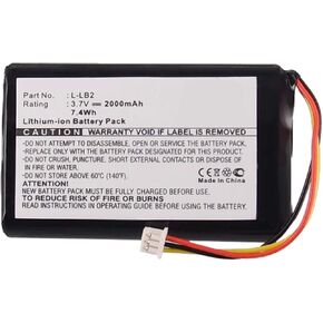 VINTRONS Replacement L-LB2 Battery for Logitech MX1000 Mouse mx-1000