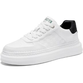 YCMM Lightweight Lace-Up Platform Sneakers for Men and Women Comfortable Casual Walking Shoes