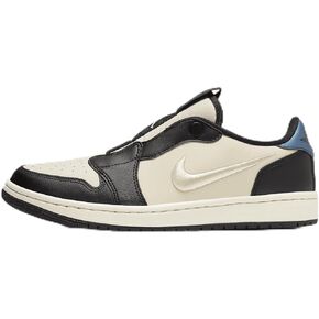 Air Jordan 1 Retro Low Slip Women's Shoes (AV3918-201, Fossil/Ivory/Anthracite/Black) Size 6