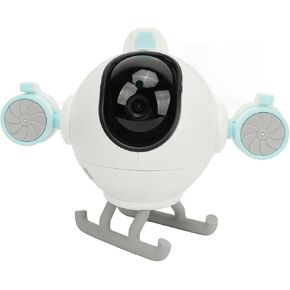 1080P Indoor Security Camera, 360 Degree Rotation Home Security Camera with Motion Detection, Drone Pet Camera with Phone App, Baby Monitor, Two Way Audio