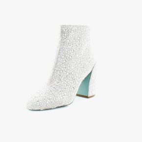 Betsey Women's Hugo Fashion Boot, Rhinestone, 11