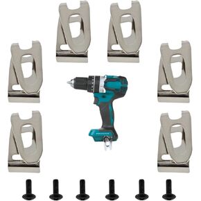 （6pack）251314-2 and 346449-3 Belt Clip and Screw Kit for Belt Hooks Replaces Makita Cordless Tools 324705-1 346034-2 346317-0 324553-8