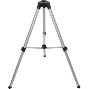 Tripod with Built-in Bubble, Stable Tripod Base with Heavy-Duty Plastic Fittings and Ribbed Rubber Feet