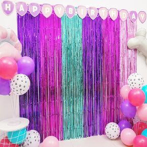 Pink Paw Puppy Patrol Birthday Decorations for Girls, Including 2Pack Pink Paw Party Streamers, 27pcs Pink Paw Party Balloons & 1pcs Pink Paw Birthday Banner for Paw Party Photo Backdrop Supplies