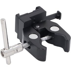 V Mount Battery Clip, Portable Photography V Mount Battery Adapter with Crab Claw Clip for Mounting to Lighting Stand and Support Rod