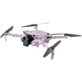 MightySkins Skin Compatible with DJI Mini 3 - Sakura Purple | Protective, Durable, and Unique Vinyl Decal wrap Cover | Easy to Apply | Made in The USA