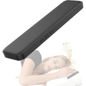 Bluetooth Under Pillow Speaker for Sleeping/Portable Sleep Bar with Bone Conduction Stereo Sound/Timer and Volume Control/White Noise Machine for Insomniacs/Sleep Aid
