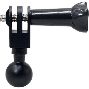 Aluminum 17mm Ball Joint Adapter for Gopro Hero 12 11 10 9 8 7 6 5 Action Camera, Sports Camera Accessory Compatible with Gopro Interface