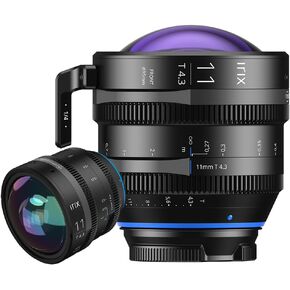 Irix Cine 11mm T4.3 Rectilinear Ultra-Wide Angle Lens for Sony E-Mount Cameras | Military Certified for Humidity and Freezing Rain/Icing | Distance Scale in Feet