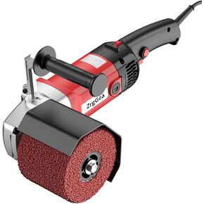 Surface Conditioning Tool, 1400W Handheld Stainless Steel Polisher, 6 Variable Speed Metal Burnishing Machine, Sander Tool with Polishing Wheels, For Metal, Stainless Steel, Plastic, Wood