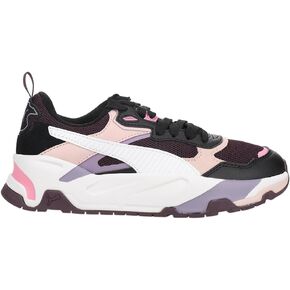 PUMA Womens Trinity Lace Up Sneakers Shoes Casual - Black, Pink, Purple