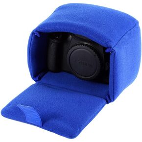 Yosoo DSLR Camera Bag Insert Pad Shockproof Protection Case Organizer Accessory For Photographing (Blue) Camera Insert Small Camera Bag Insert