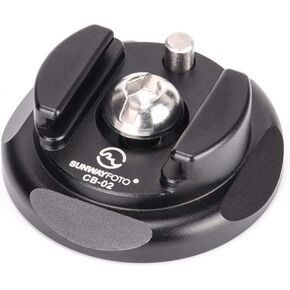 Sunwayfoto CB-02 Arca QR Plate/Cold Shoe Adapter Flash Accessory