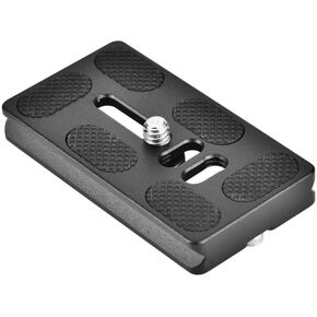 Quick Release Plate, PU70 Universal Tripod Arca Plate with 1/4inch Screw Mount 50mm Quick Release Clamp Mount Adapter Arca Swiss Standard for Monopod Tripod Ball Head SLR Camera