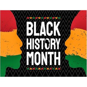 YYNXSY Black History Month Photo Booth Backdrop African American National Holiday Party Decoration February Celebration Indoor Outdoor Wall Decor 7X5FT YY-10501
