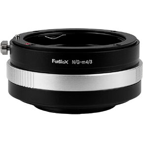 Fotodiox Lens Mount Adapter, Nikon G-type to Micro 4/3 Olympus PEN and Panasonic Lumix Cameras