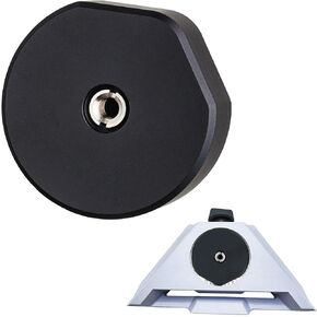 Aluminum Alloy Tripod Mount Adapter with 1/4" and 3/8" Thread, Enables Pipe Adapter Attached to Tripod, Clamp Mount, and Other Accessories for Starlink Mini Kit
