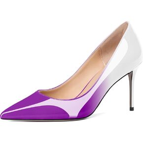 Eldof Women's High Heel Pumps - Classy Pointy Toe Pumps_- Office Wedding Party Event Comfort Heels