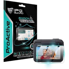 IPG ProActive Made for Insta360 GO 3-3S Mini Action Camera Flip Touchscreen Display 9H Hardness Screen Protector Smooth Glass Touch Ultra Responsive High Clarity Anti Scratch Smudge for InsG03