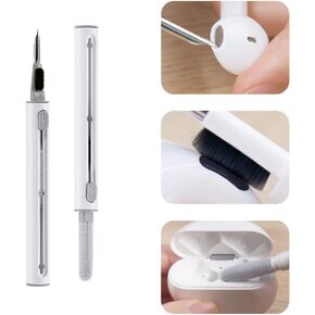 Multifunction Earphone Cleaning Pen, Upgraded Cleaning Brush Kit Used for Bluetooth Earbuds and Cameras Lens[Travel Essentials]