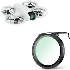 JJC UV Filter Compatible with DJI NEO Drone, Multi-Coated Drone UV Protection Filter with HD Optical Glass & Ultra Lightweight Aluminum