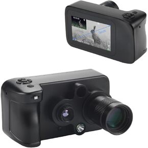 Full Color Night Vision Thermal Imaging Camera with WiFi Connectivity, 256x192 Resolution,13mm Thermal Lens, 4K Video, IP66 Waterproof, Long Battery Life