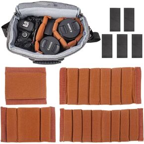 Framendino, 4 Pack Camera Bag Case Insert Partition Divider Dividers Inserts