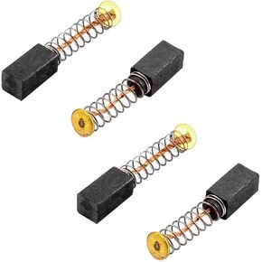 4Pcs 10mm x 5mm x 5mm Carbon Brushes,for Electric Motor, Power Tool,Replacement Repair Part