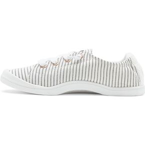 Roxy Women's Bayshore III Sneaker, Charcoal, 5