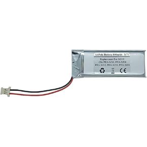 800mAh Replacement Battery Compatible With Sony Clie PEG-SJ10 PEG-SJ20 PEG-SJ22 PEG-SJ23 PEG-SJ30 PEG-SJ30/GW PEG-SJ30/H PEG-SJ30/HW PEG-SJ30/U PEG-SJ30G PEG-SL10, LIS1259,LIS1296,175630411,175630414