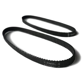 JOUNJIP Mini Saw Replacement Drive Belts - 110MXL-6 for TruePower 919, Drill Master and Other brand's Mini Miter Cut-Off Chop Saw (2 Pack)