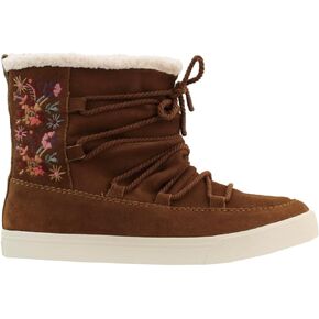 TOMS Womens Alpine Round Toe Winter Casual Boots Ankle - Brown