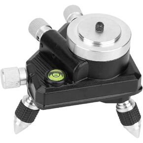 Oumefar 360° Stand 360 Degree Standard Aluminum Alloy Tripod Stand Bracket with 1/4" Thread Tool for