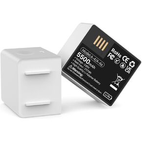 LCLEBM 5500MAH بطاريات 2 عبوات قابلة لإعادة الشحن لأرلو A-4A VMA5400 ، Arlo Pro 3 ، Arlo Pro 4 ، Arlo Ultra ، Polymer Lithium Polymer Arlo Ultra 2 Cameras A-4A حزم بطاريات البطاريات A-4A
