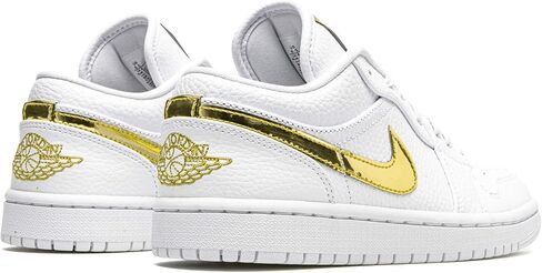 Jordan Wmns Air 1 Low Se White Metallic Gold Womens Cz4776 100 - الحجم in Kuwait