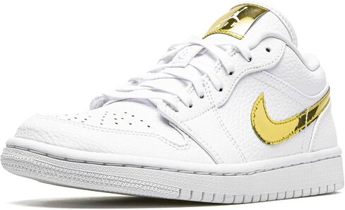 Jordan Wmns Air 1 Low Se White Metallic Gold Womens Cz4776 100 - الحجم in Kuwait