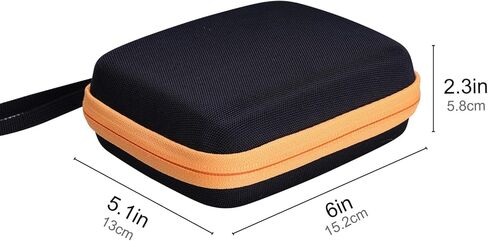 XANAD HARD CASE لـ KODAK MINI Shot 3 RETRO/MINI لقطة 3 مربع/ميني لقطة 3 كاميرا فورية ولاسلكية محمولة - حقيبة حماية السفر (أصفر) in Kuwait