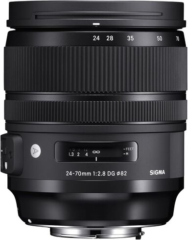 Sigma 24-70mm f/2.8 DG OS HSM Art Lens for Canon ef w/Sigma USB Dock و 64GB SD Card Photo and Travel Bundle in Kuwait