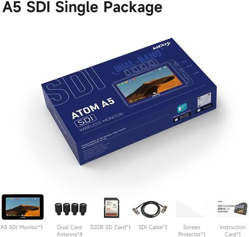 Vaxis Atom A5 SDI TX & RX Wireless Monitor in Kuwait