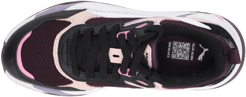 PUMA Womens Trinity Lace Up Sneakers Shoes Casual - Black, Pink, Purple in Saudi Arabia